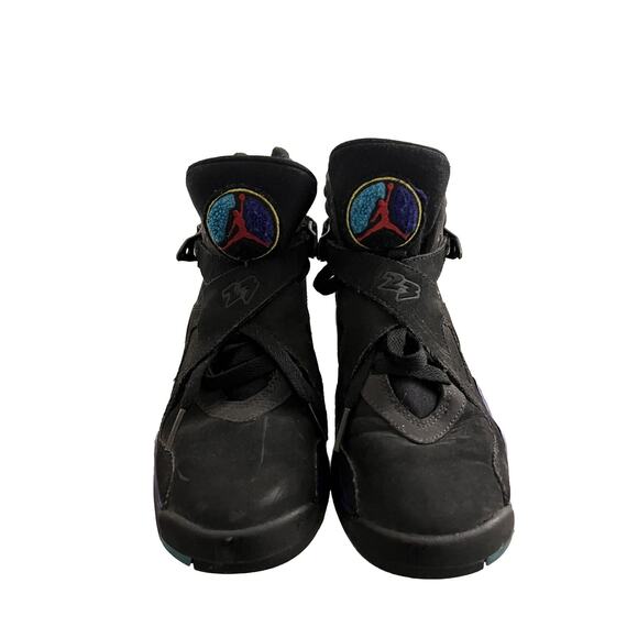 Nike Air Jordan Retro 8 VIII Aqua Sz 4.5Y Women’s Sz 6 305381-041 Released 2007 - Picture 2 of 16